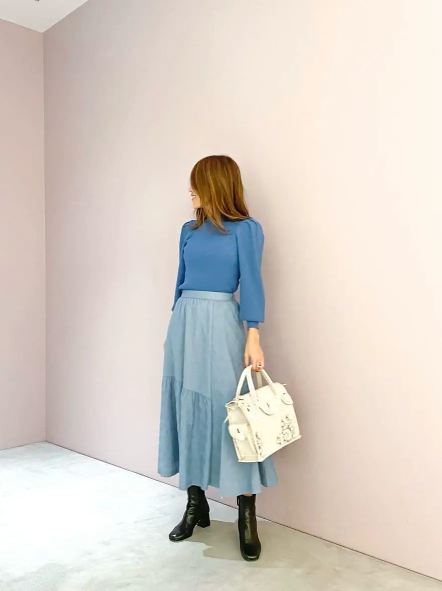 ORIGINATED IN GRACE CONTINENTAL yukimi yonee コーディネート画像