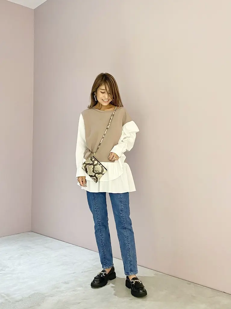 ORIGINATED IN GRACE CONTINENTAL yukimi yonee コーディネート画像