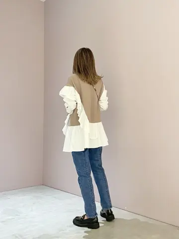 ORIGINATED IN GRACE CONTINENTAL yukimi yonee コーディネート画像