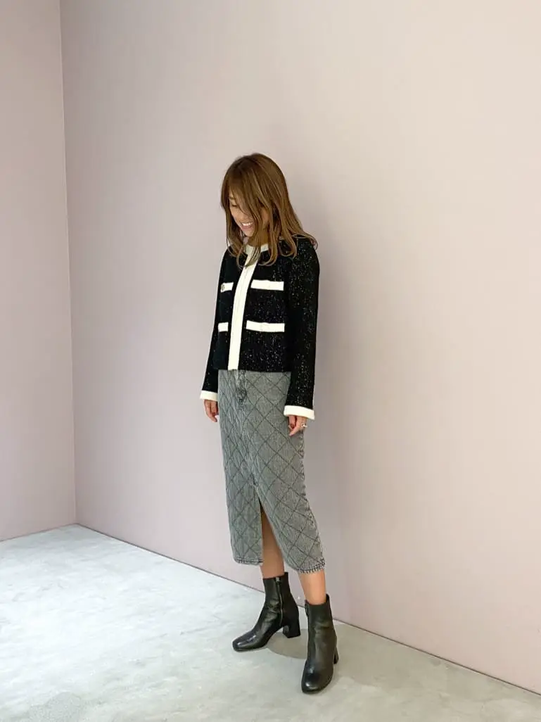 ORIGINATED IN GRACE CONTINENTAL yukimi yonee コーディネート画像