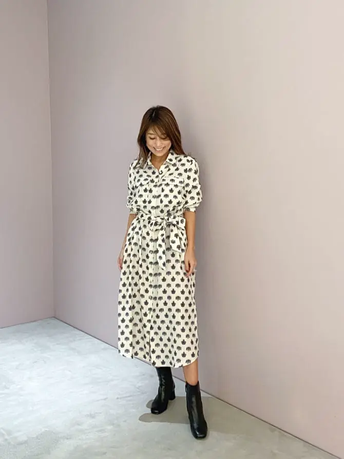 ORIGINATED IN GRACE CONTINENTAL yukimi yonee コーディネート画像