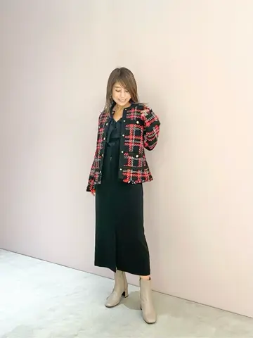 ORIGINATED IN GRACE CONTINENTAL yukimi yonee コーディネート画像