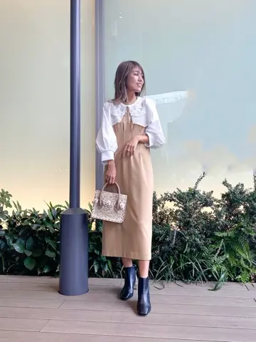 ORIGINATED IN GRACE CONTINENTAL yukimi yonee コーディネート画像