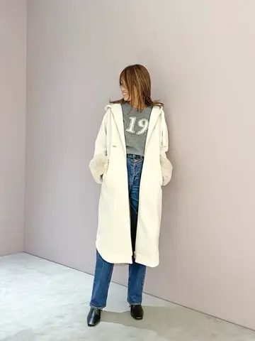 ORIGINATED IN GRACE CONTINENTAL yukimi yonee コーディネート画像