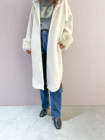 ORIGINATED IN GRACE CONTINENTAL yukimi yonee コーディネート画像