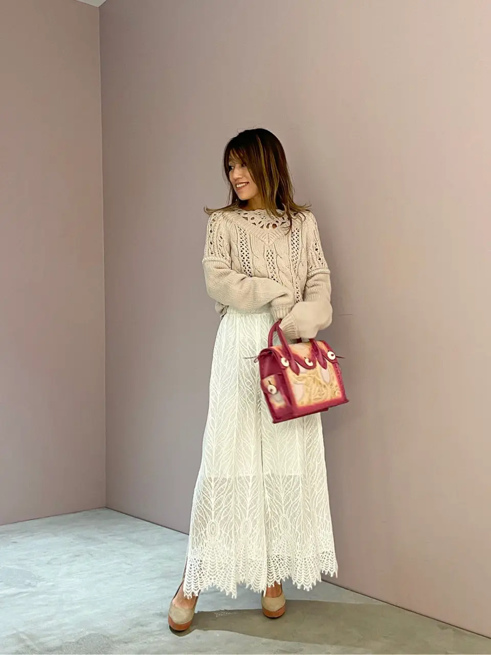 ORIGINATED IN GRACE CONTINENTAL yukimi yonee コーディネート画像