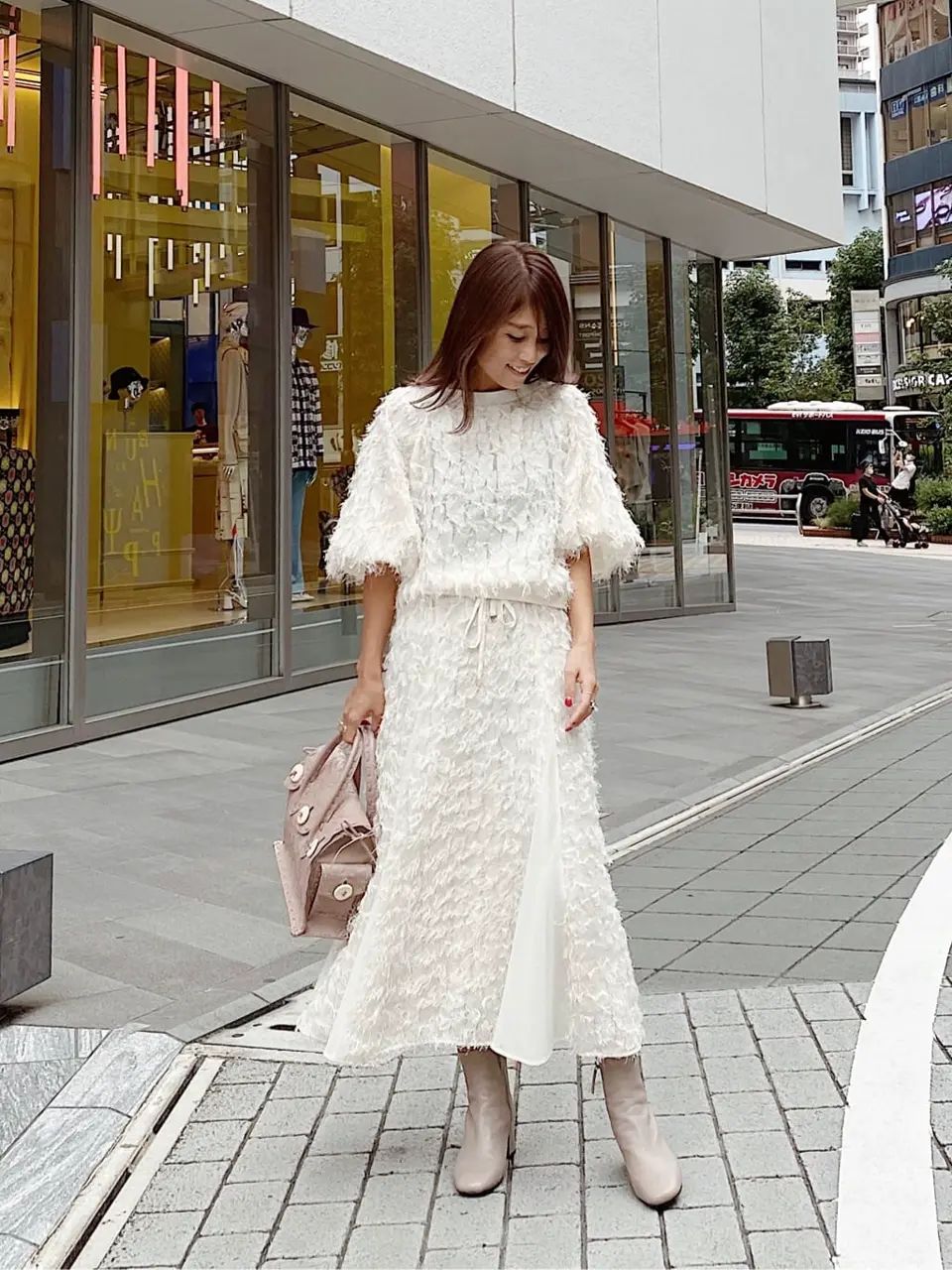 ORIGINATED IN GRACE CONTINENTAL yukimi yonee コーディネート画像