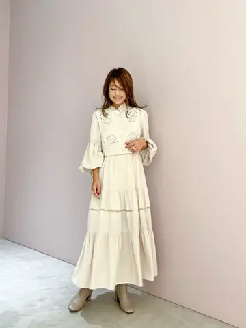 ORIGINATED IN GRACE CONTINENTAL yukimi yonee コーディネート画像