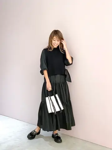 ORIGINATED IN GRACE CONTINENTAL yukimi yonee コーディネート画像