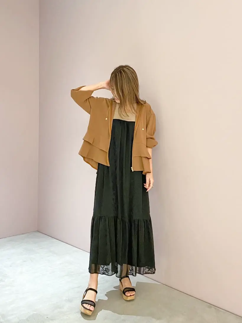 ORIGINATED IN GRACE CONTINENTAL yukimi yonee コーディネート画像