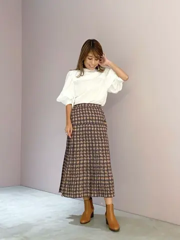 ORIGINATED IN GRACE CONTINENTAL yukimi yonee コーディネート画像