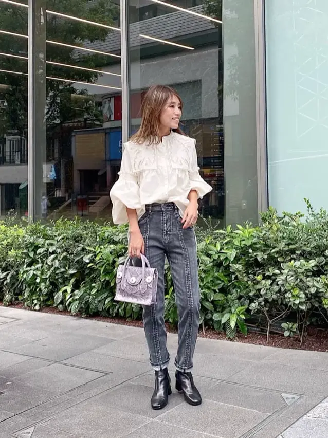 ORIGINATED IN GRACE CONTINENTAL yukimi yonee コーディネート画像