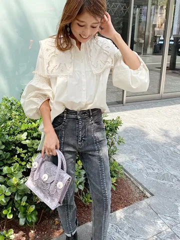 ORIGINATED IN GRACE CONTINENTAL yukimi yonee コーディネート画像