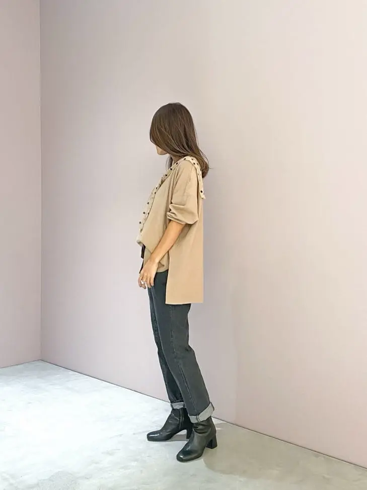 ORIGINATED IN GRACE CONTINENTAL yukimi yonee コーディネート画像