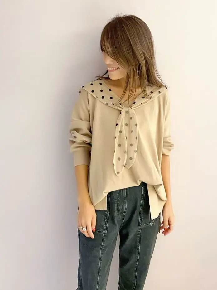 ORIGINATED IN GRACE CONTINENTAL yukimi yonee コーディネート画像