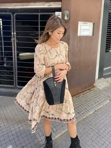 ORIGINATED IN GRACE CONTINENTAL yukimi yonee コーディネート画像