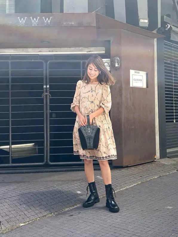 ORIGINATED IN GRACE CONTINENTAL yukimi yonee コーディネート画像