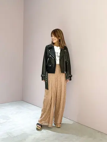 ORIGINATED IN GRACE CONTINENTAL yukimi yonee コーディネート画像