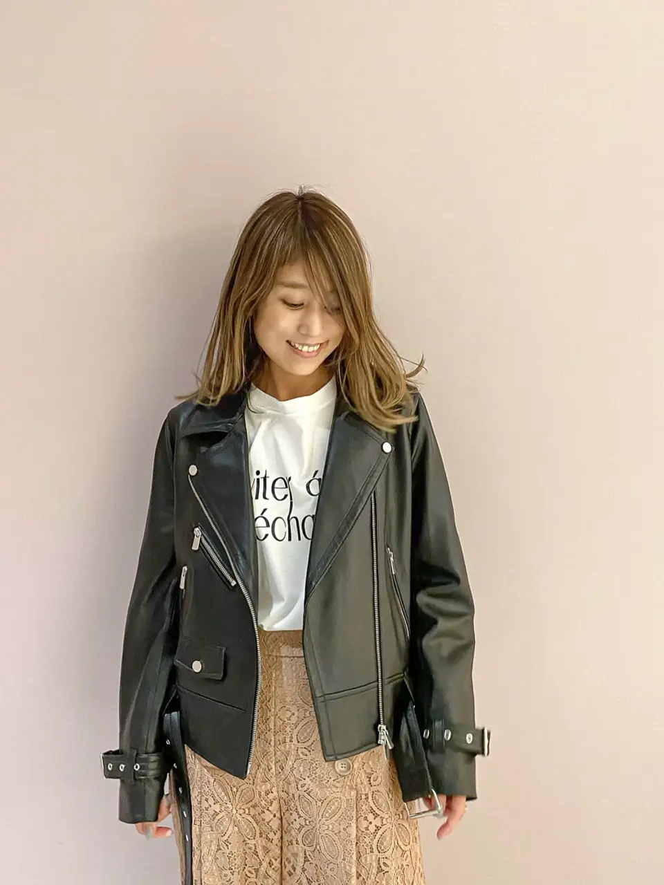 ORIGINATED IN GRACE CONTINENTAL yukimi yonee コーディネート画像