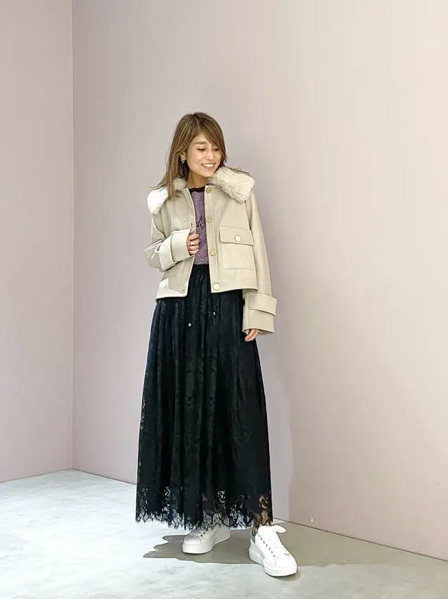 ORIGINATED IN GRACE CONTINENTAL yukimi yonee コーディネート画像