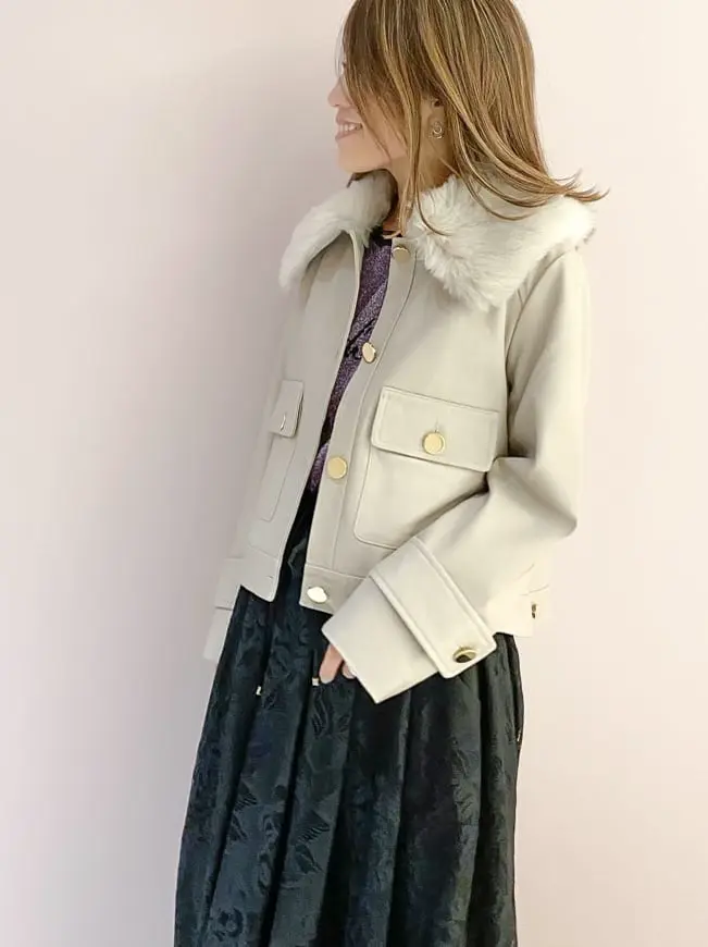 ORIGINATED IN GRACE CONTINENTAL yukimi yonee コーディネート画像