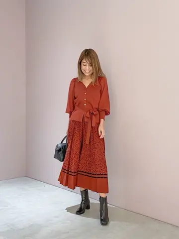 ORIGINATED IN GRACE CONTINENTAL yukimi yonee コーディネート画像