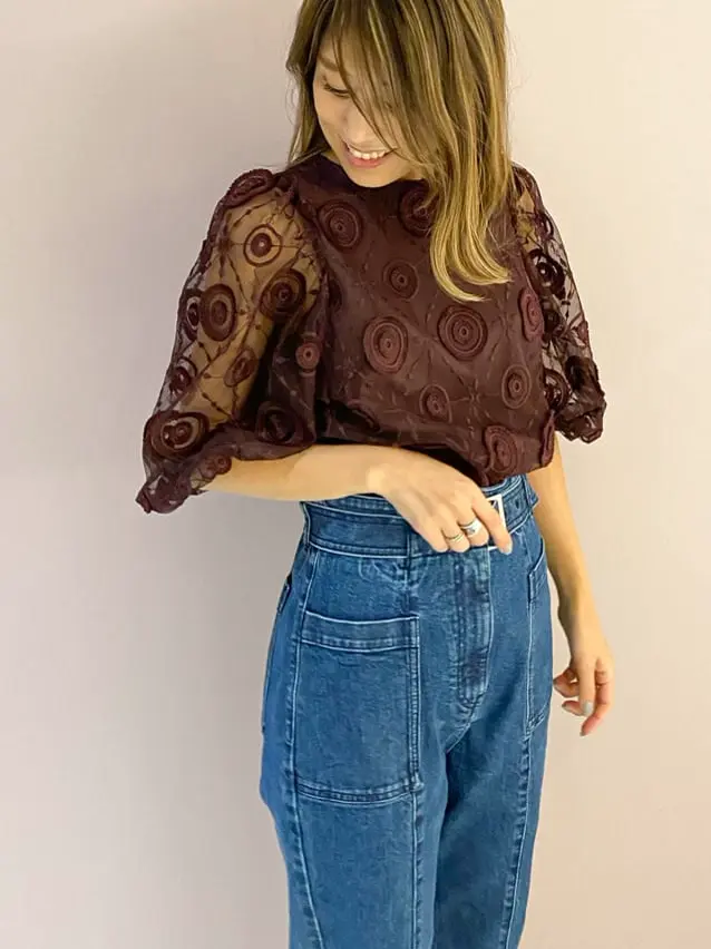 ORIGINATED IN GRACE CONTINENTAL yukimi yonee コーディネート画像