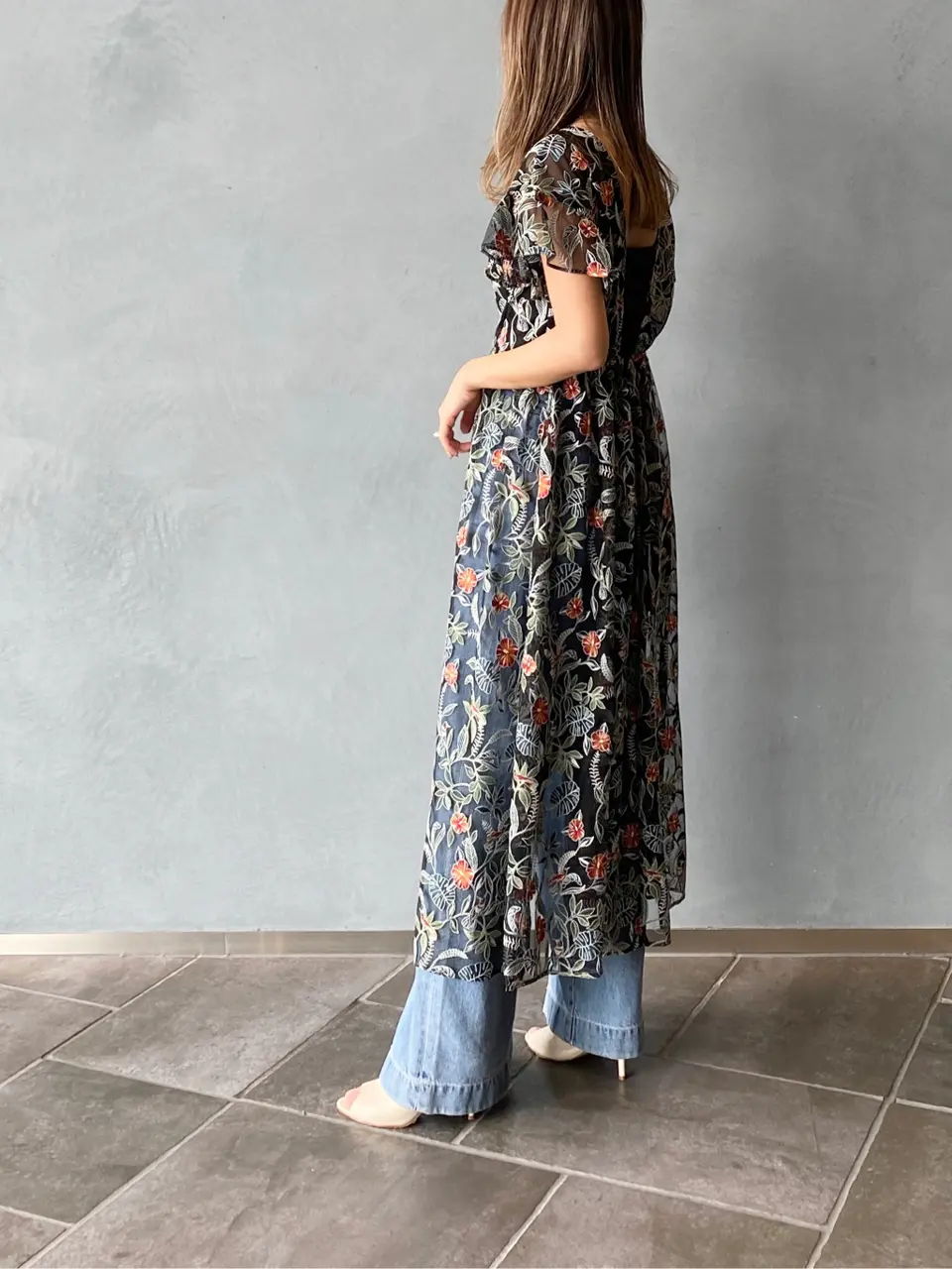 ORIGINATED IN GRACE CONTINENTAL yukimi yonee コーディネート画像