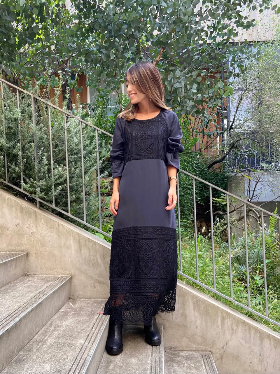 ORIGINATED IN GRACE CONTINENTAL yukimi yonee コーディネート画像