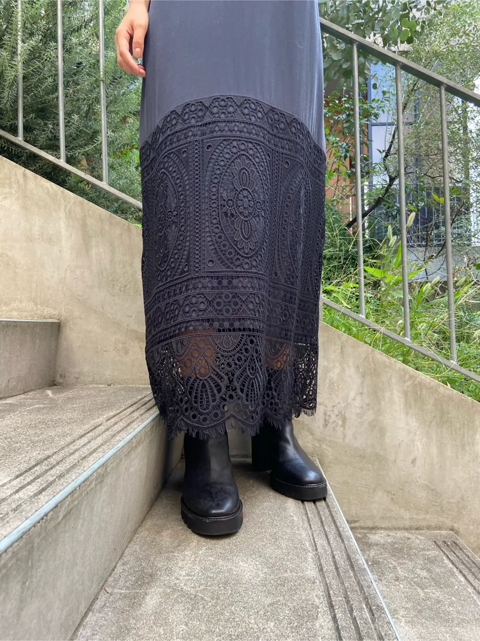 ORIGINATED IN GRACE CONTINENTAL yukimi yonee コーディネート画像