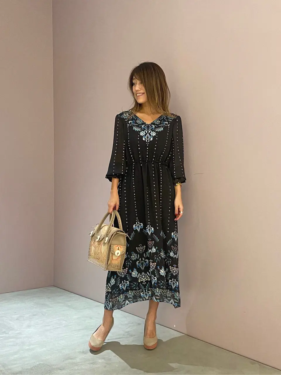 ORIGINATED IN GRACE CONTINENTAL yukimi yonee コーディネート画像