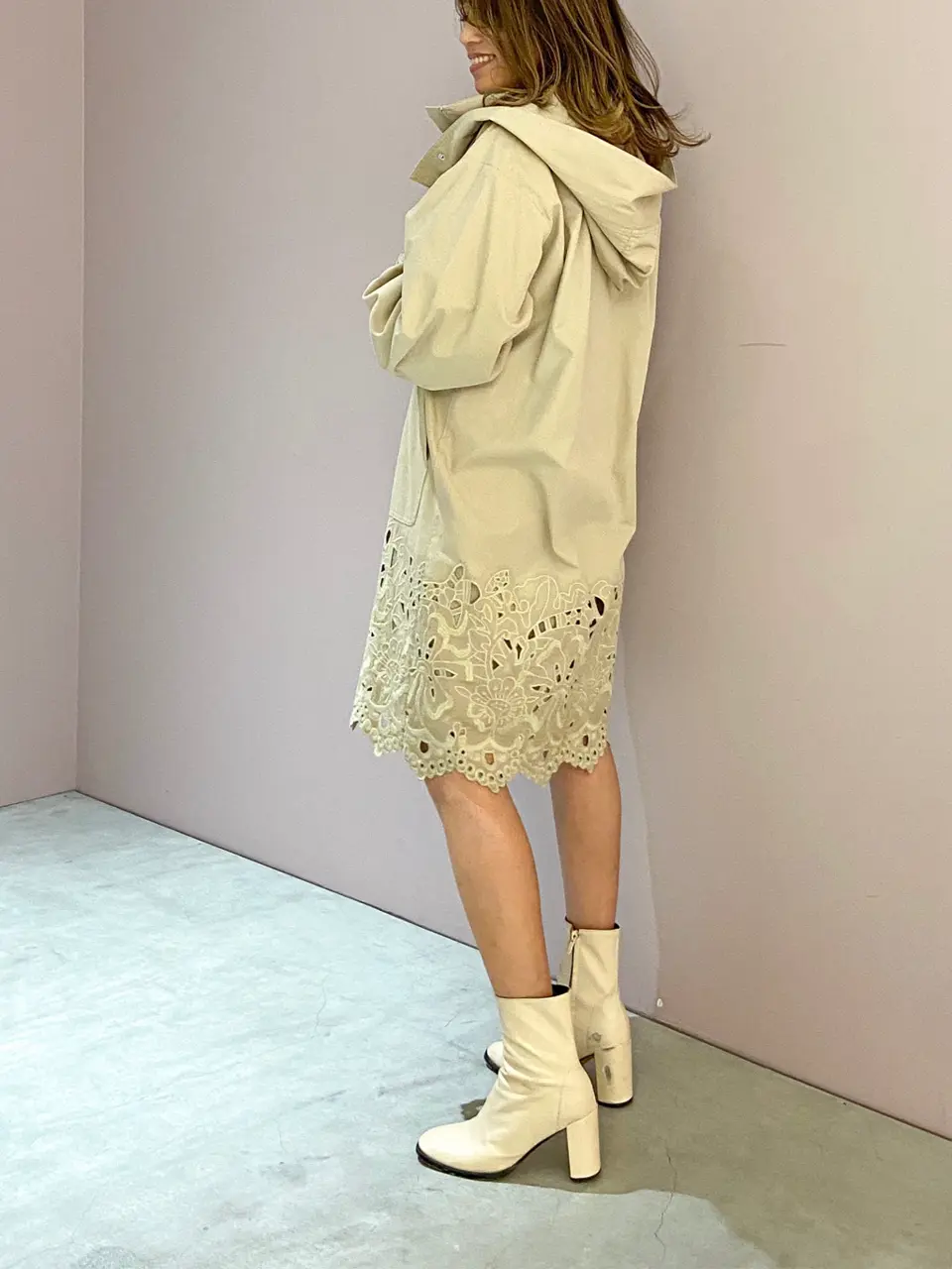 ORIGINATED IN GRACE CONTINENTAL yukimi yonee コーディネート画像