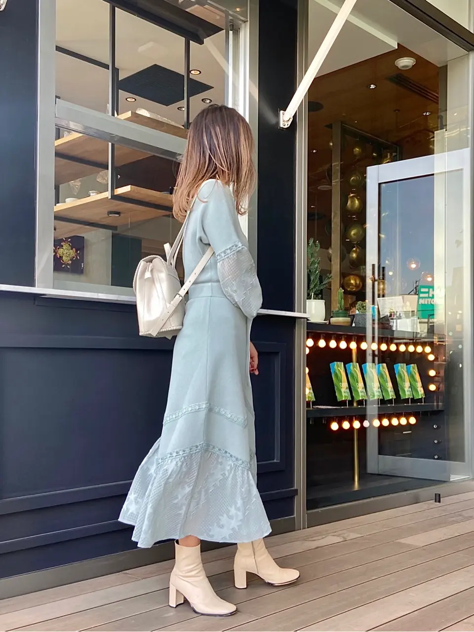 ORIGINATED IN GRACE CONTINENTAL yukimi yonee コーディネート画像