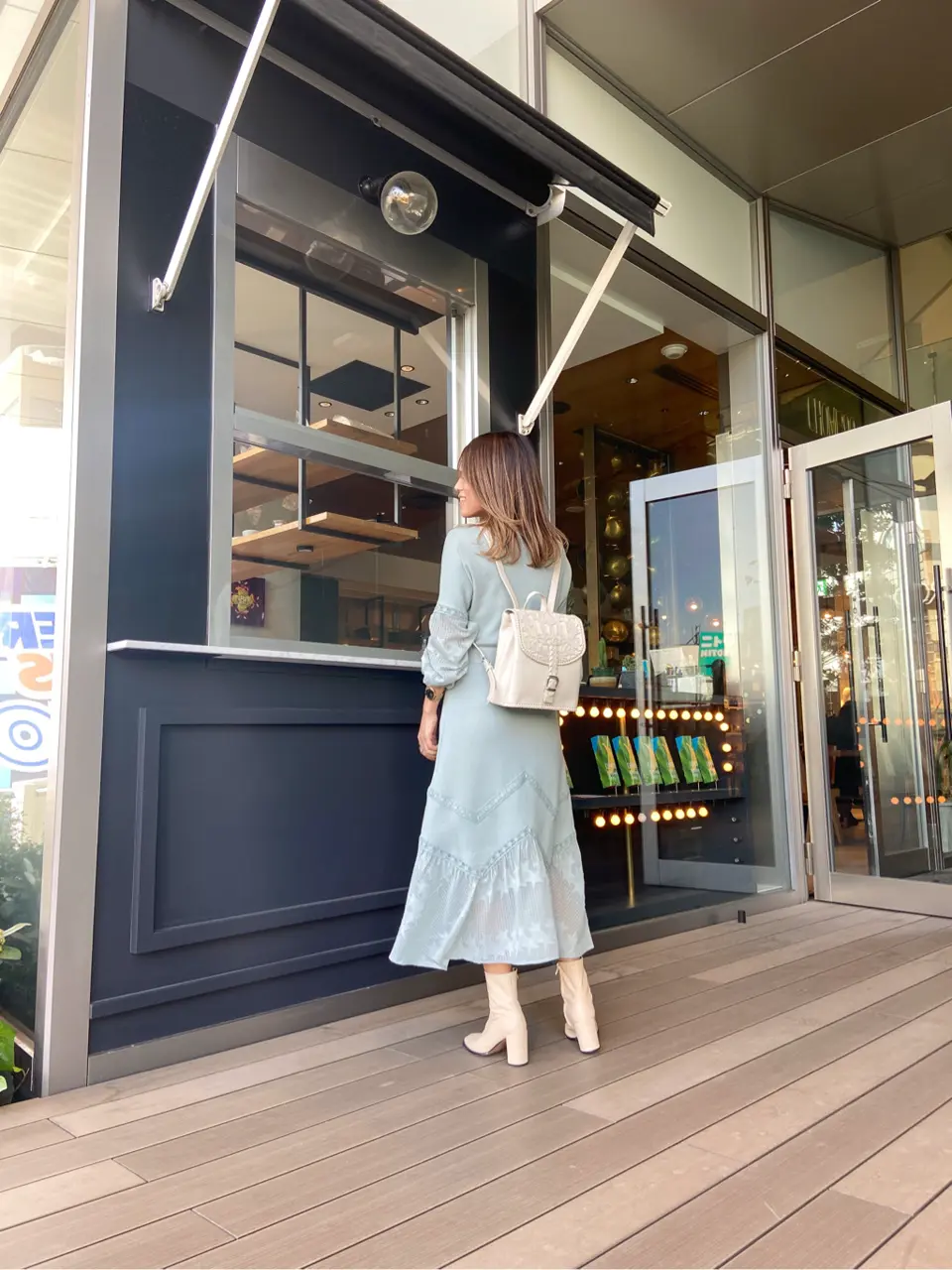 ORIGINATED IN GRACE CONTINENTAL yukimi yonee コーディネート画像