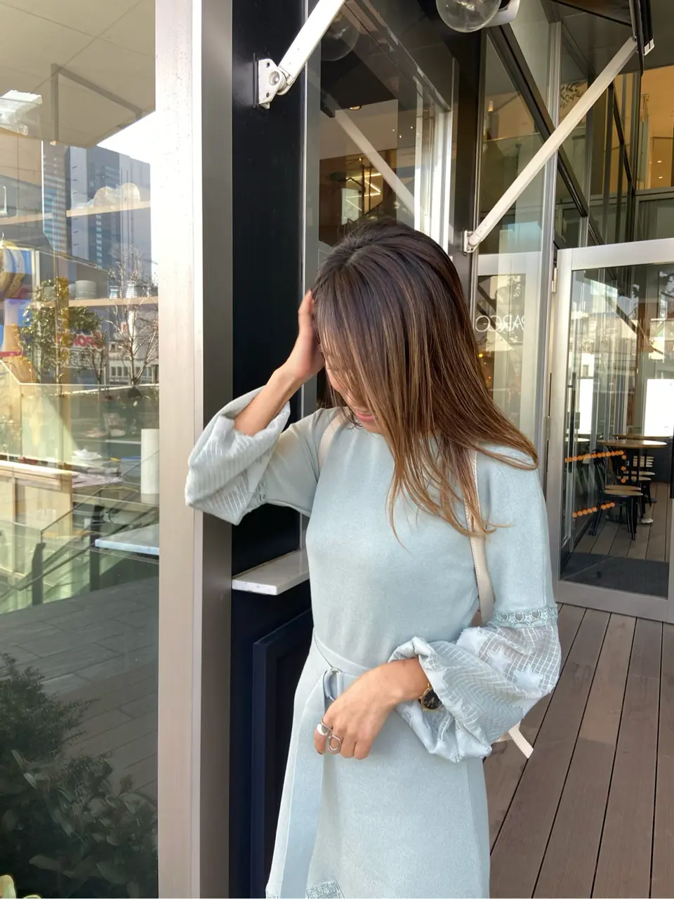 ORIGINATED IN GRACE CONTINENTAL yukimi yonee コーディネート画像