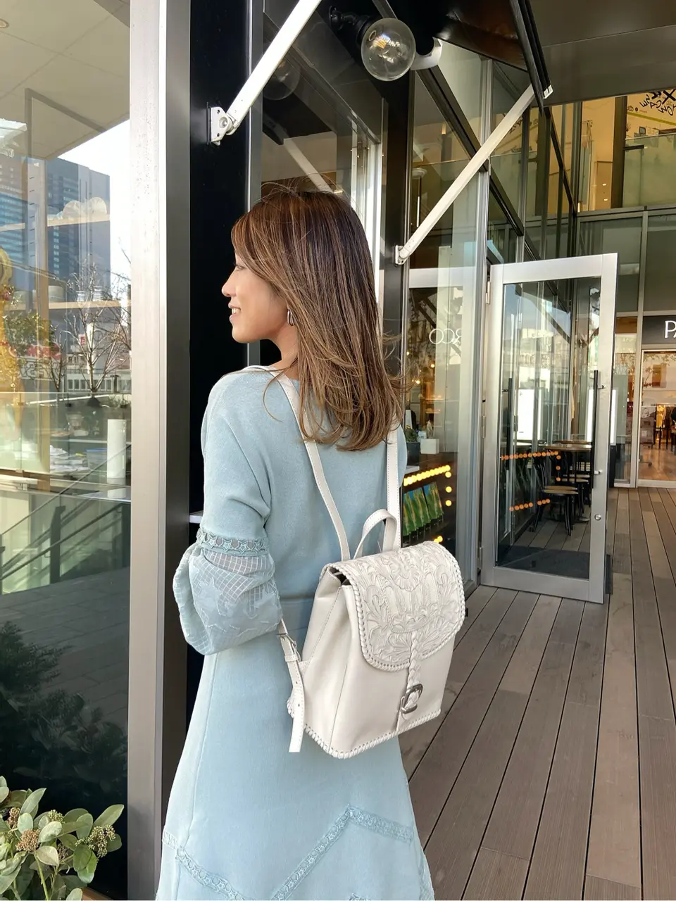 ORIGINATED IN GRACE CONTINENTAL yukimi yonee コーディネート画像