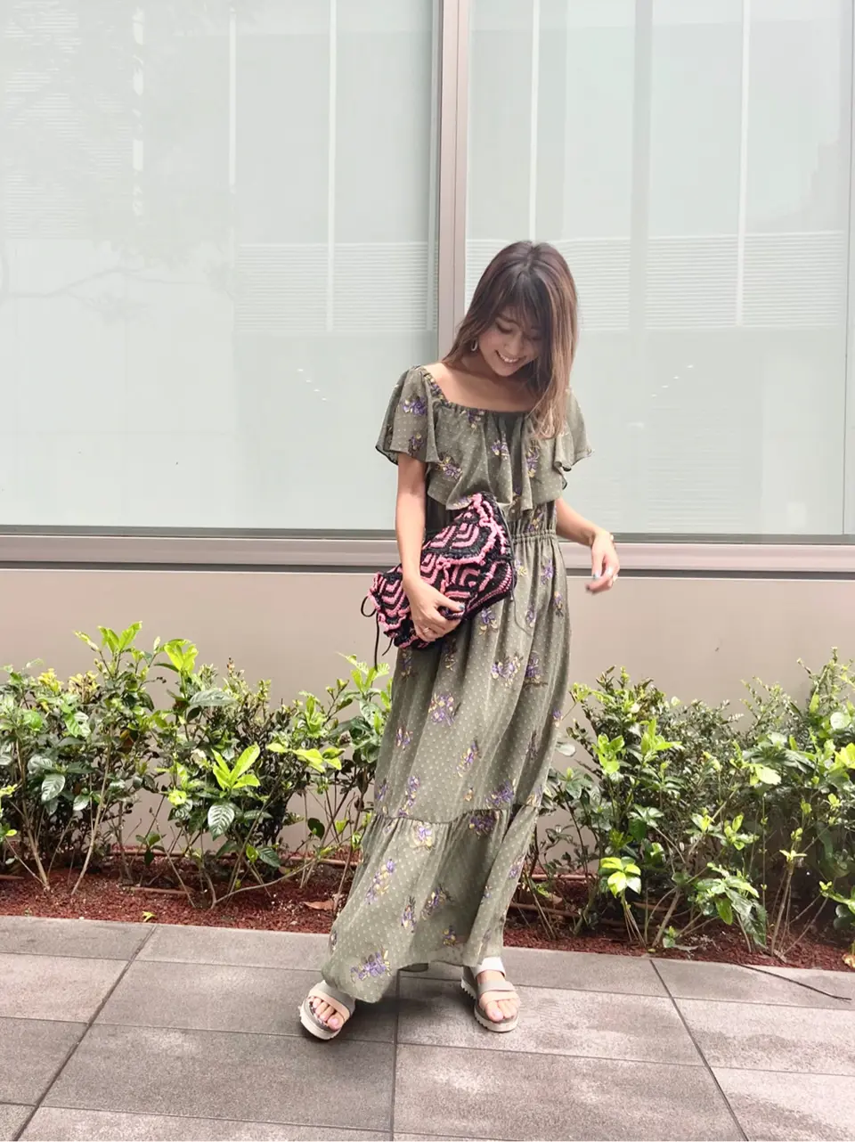 ORIGINATED IN GRACE CONTINENTAL yukimi yonee コーディネート画像