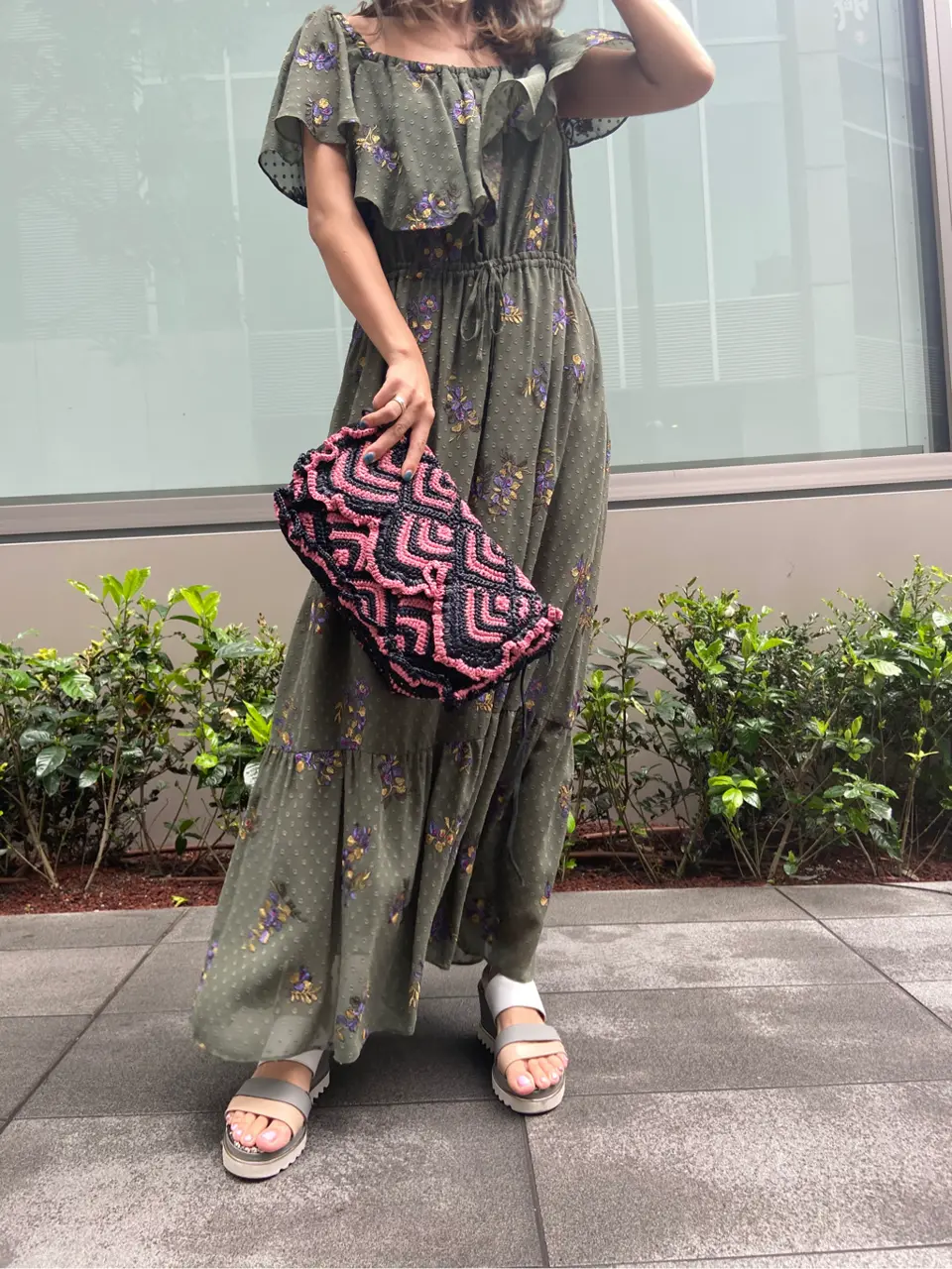 ORIGINATED IN GRACE CONTINENTAL yukimi yonee コーディネート画像