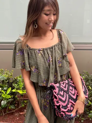 ORIGINATED IN GRACE CONTINENTAL yukimi yonee コーディネート画像