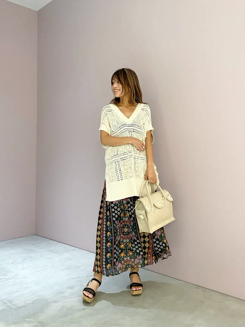 ORIGINATED IN GRACE CONTINENTAL yukimi yonee コーディネート画像