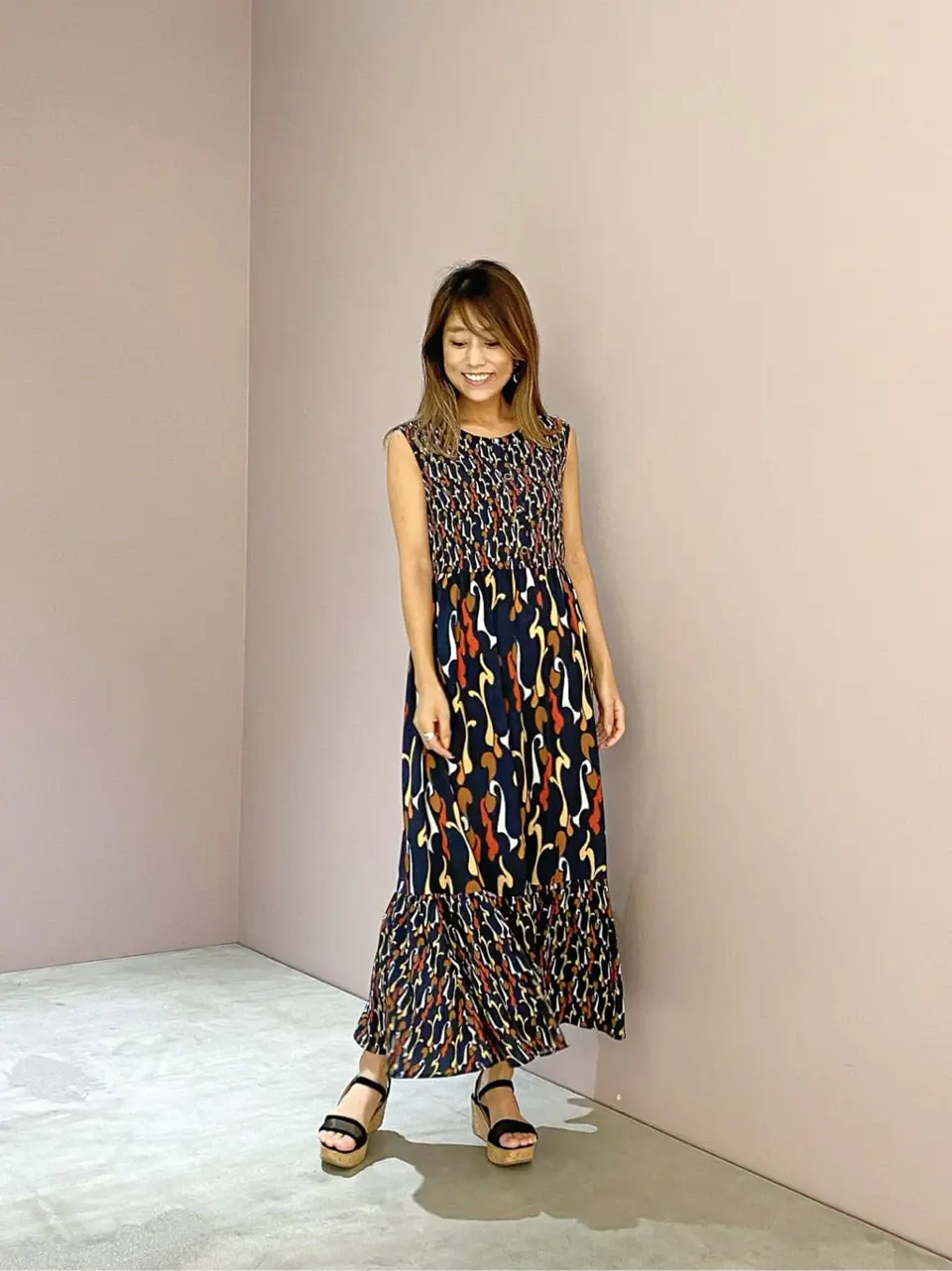 ORIGINATED IN GRACE CONTINENTAL yukimi yonee コーディネート画像