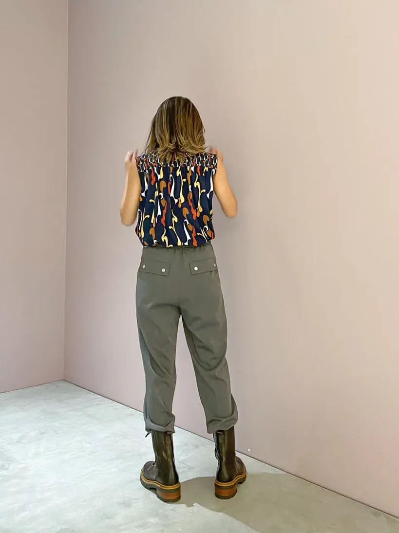 ORIGINATED IN GRACE CONTINENTAL yukimi yonee コーディネート画像