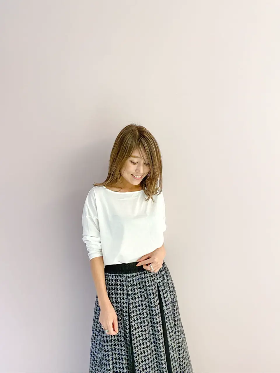 ORIGINATED IN GRACE CONTINENTAL yukimi yonee コーディネート画像