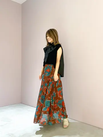 ORIGINATED IN GRACE CONTINENTAL yukimi yonee コーディネート画像