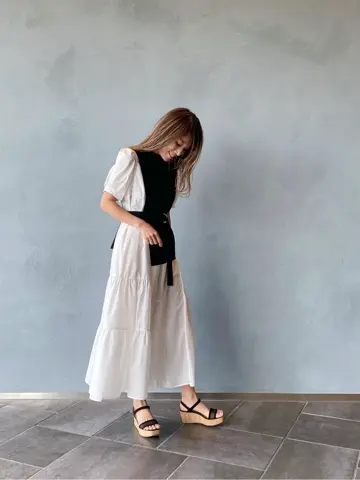 ORIGINATED IN GRACE CONTINENTAL yukimi yonee コーディネート画像