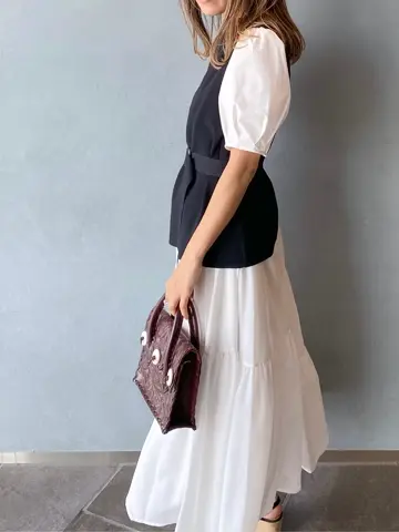 ORIGINATED IN GRACE CONTINENTAL yukimi yonee コーディネート画像