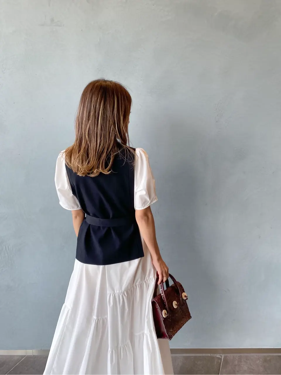 ORIGINATED IN GRACE CONTINENTAL yukimi yonee コーディネート画像