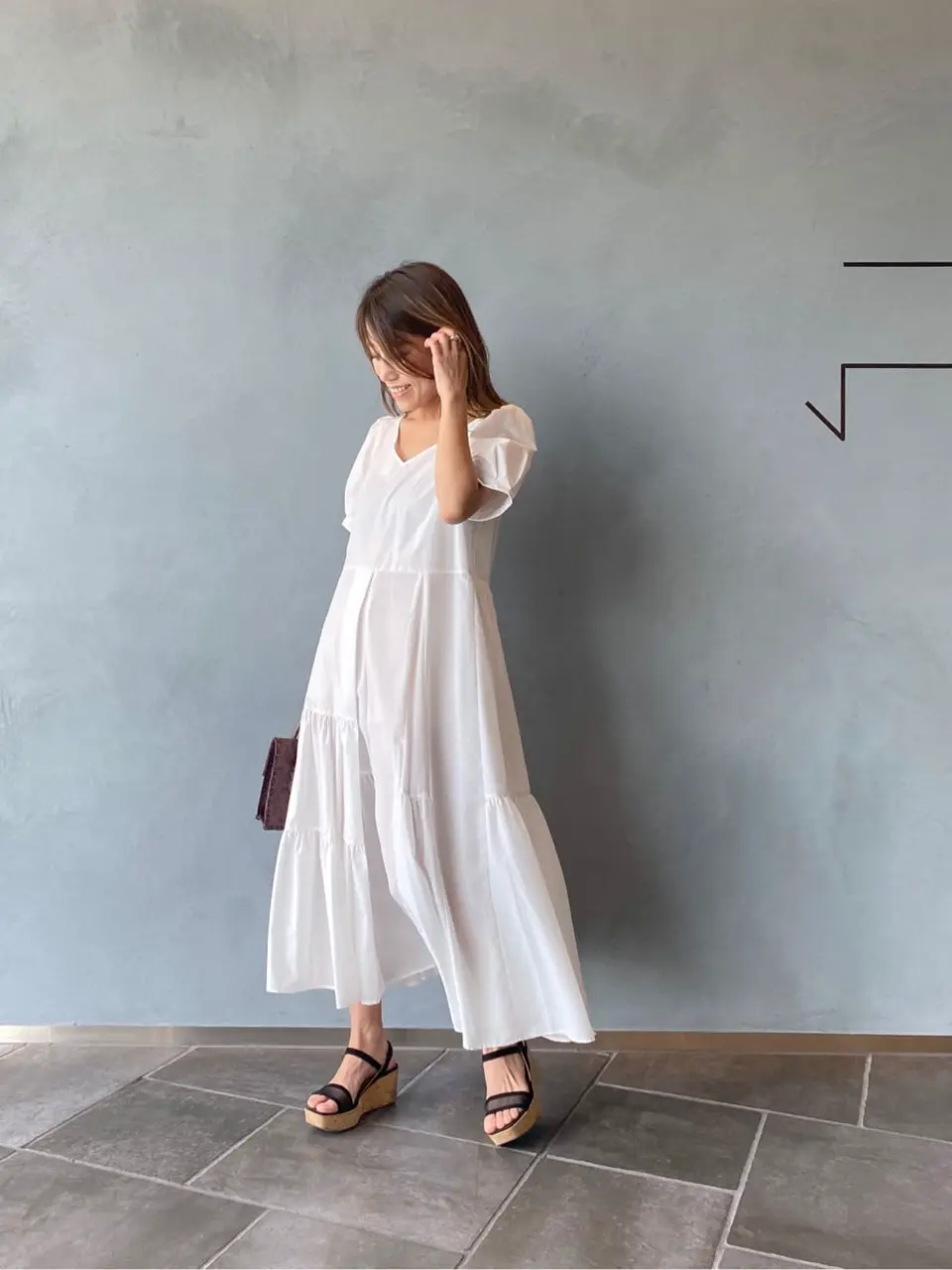 ORIGINATED IN GRACE CONTINENTAL yukimi yonee コーディネート画像