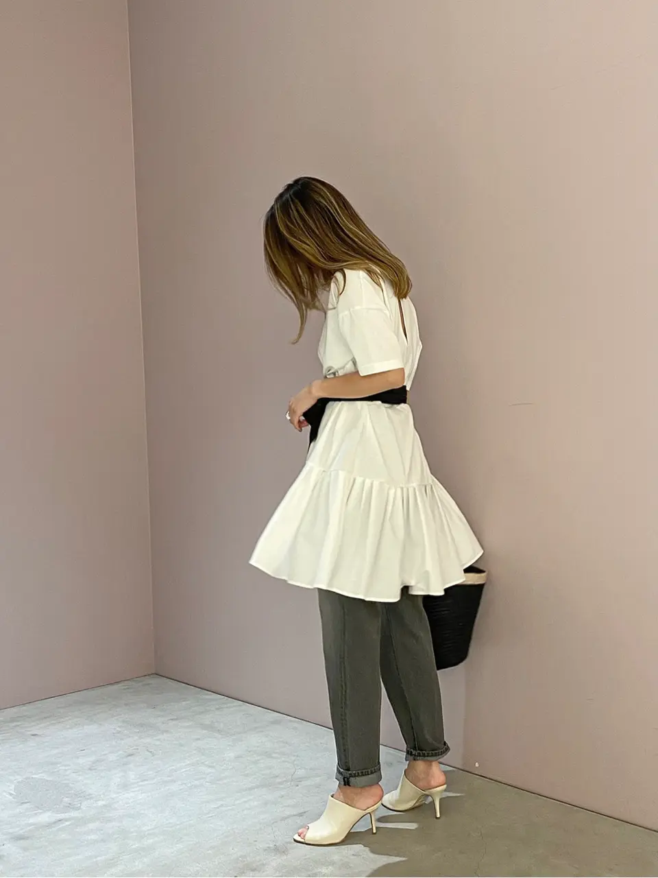 ORIGINATED IN GRACE CONTINENTAL yukimi yonee コーディネート画像