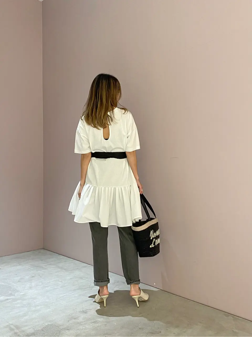 ORIGINATED IN GRACE CONTINENTAL yukimi yonee コーディネート画像